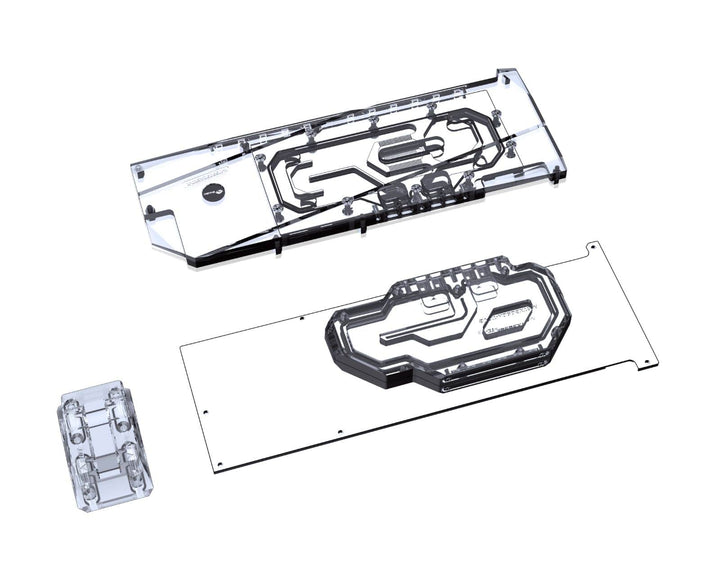 Bykski Full Coverage GPU Water Block w/ Integrated Active Backplate for MSI RTX 3090 Aero 24G  (N-MS3090AERO-TC)