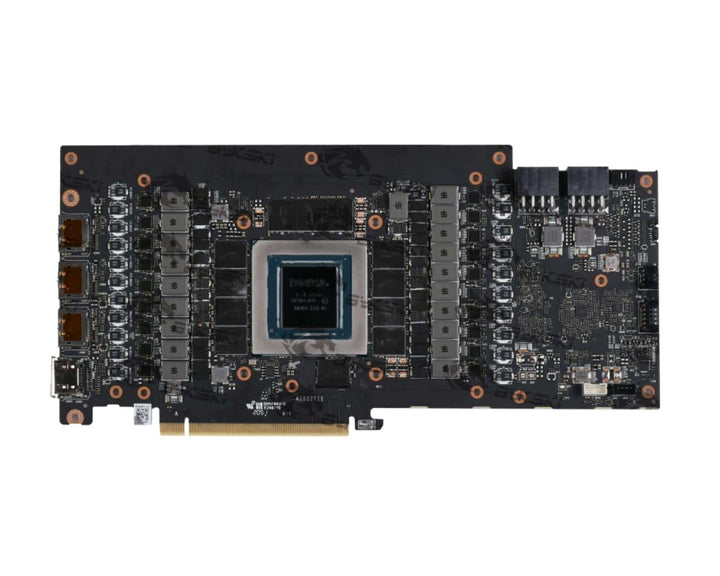 Bykski Full Coverage GPU Water Block and Backplate for Maxsun RTX 3080Ti iCraft GM OC (N-MX3080TIGMOC-X)