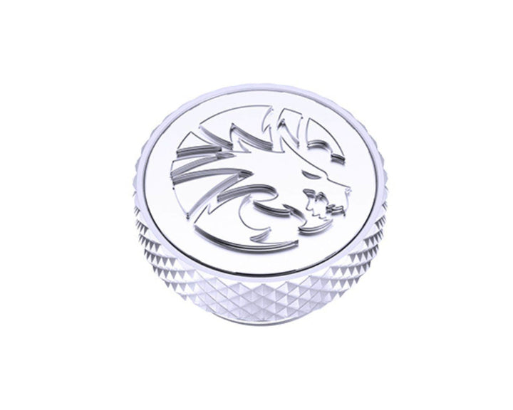 Bykski G 1/4in. Knurled Dragon Logo Stop Plug (B-PD5-DG) - White