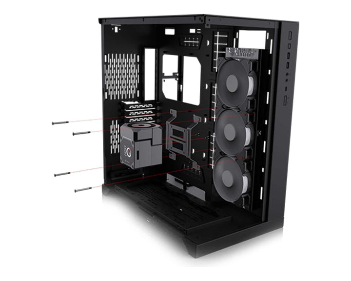 Granzon 60mm Reservoir/PWM DDC Pump Combo, Digital Display (GFMB-60)