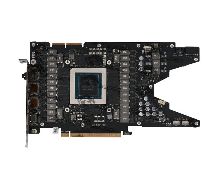 Bykski Full Coverage GPU Water Block and Backplate for iGame RTX 3090Ti Vulcan / Neptune  (N-IG3090TINOC-X)
