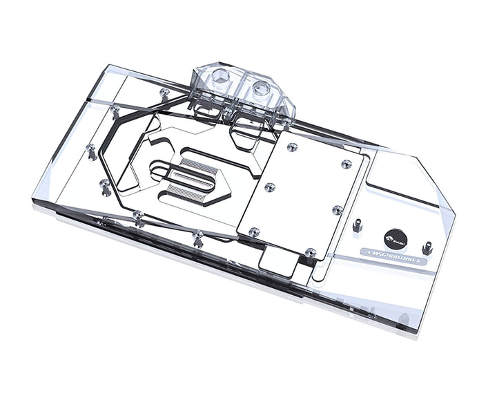 Bykski Full Coverage GPU Water Block and Backplate for MSI RX 6900XT Gaming X Trio (A-MS6900TRIO-X)