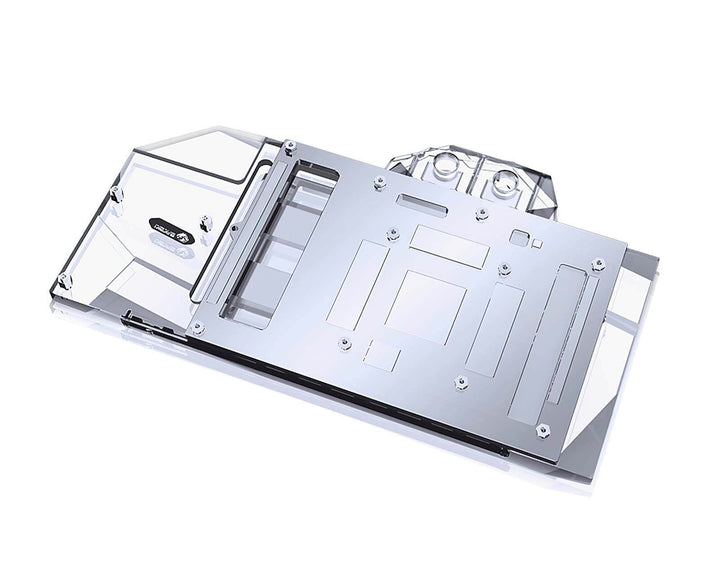 Bykski Full Coverage GPU Water Block and Backplate for MSI RTX 3080/3090 GAMING X TRIO (N-MS3090TRIO-X)