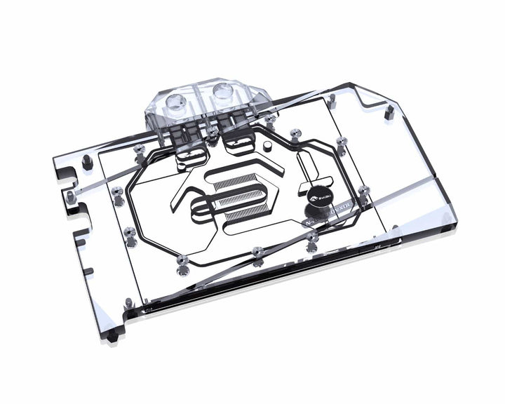 Bykski Full Coverage GPU Water Block and Backplate for Colorful iGame GeForce RTX 4080 OC (N-IG4080VXOC-X)