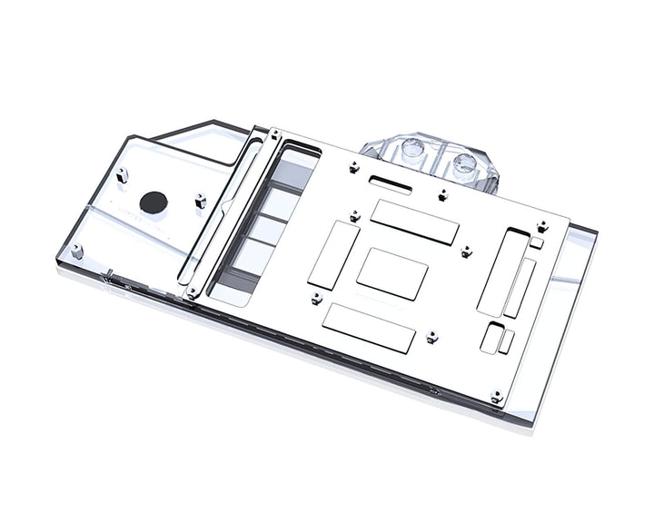 Bykski Full Coverage GPU Water Block and Backplate for MSI RX 6900XT Gaming X Trio (A-MS6900TRIO-X)