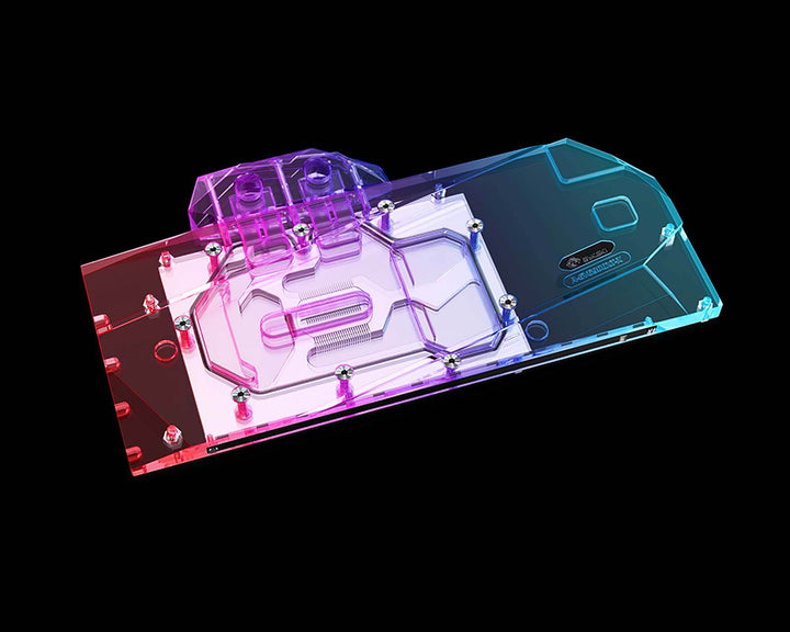 Bykski Full Coverage GPU Water Block and Backplate for Gigabyte RX 6800 / 6900XT Gaming OC (A-GV6900XT-X)