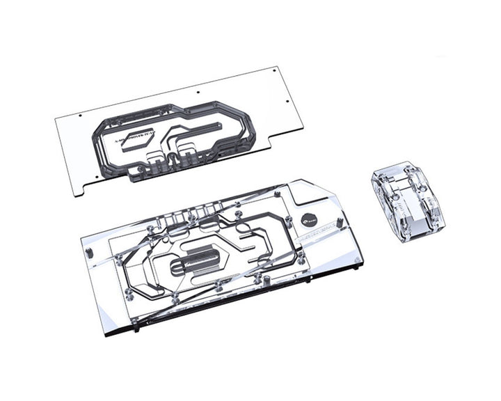 Bykski Full Coverage GPU Water Block with Integrated Backplate For MSI RTX 3090 VENTUS (N-MS3090VES-TC-V2)