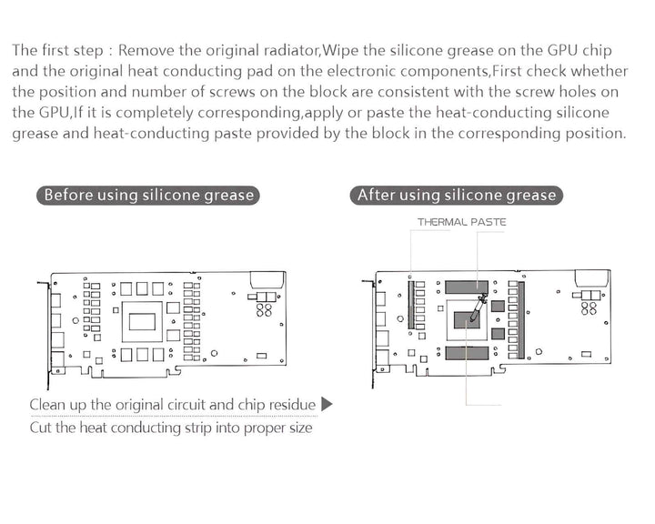Bykski Full Coverage GPU Water Block and Backplate for Gigabyte RX 6800 / 6900XT Gaming OC (A-GV6900XT-X)