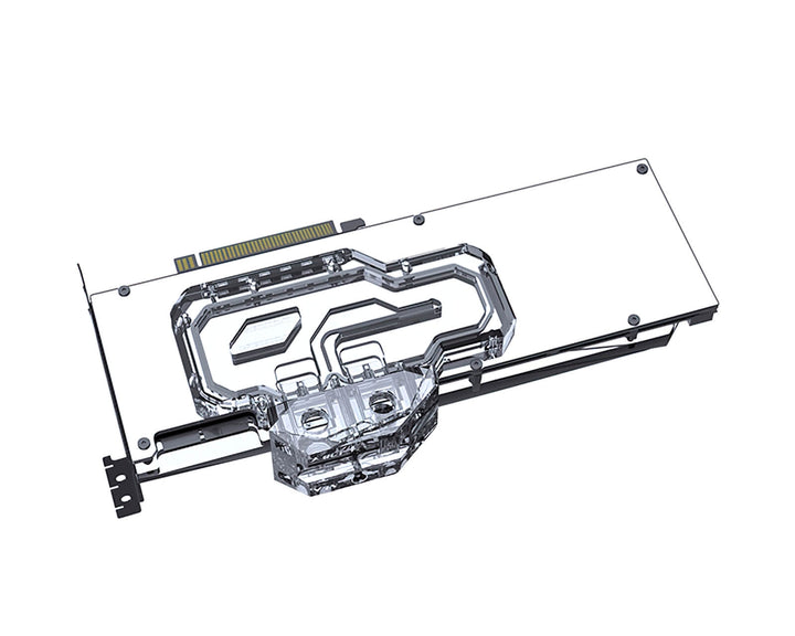 Bykski Full Coverage GPU Water Block with Integrated Active Backplate for GALAXY RTX 3090 24GB Classic (N-GY3090CL-TC)