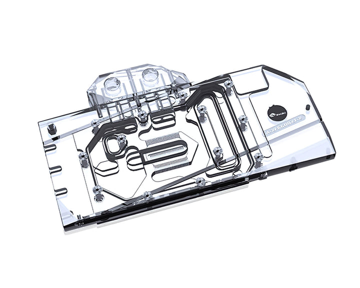 Bykski Full Coverage GPU Water Block and Backplate for XFX RX 6600 XT Speedster Merc 308 (A-XF6600XT-X)