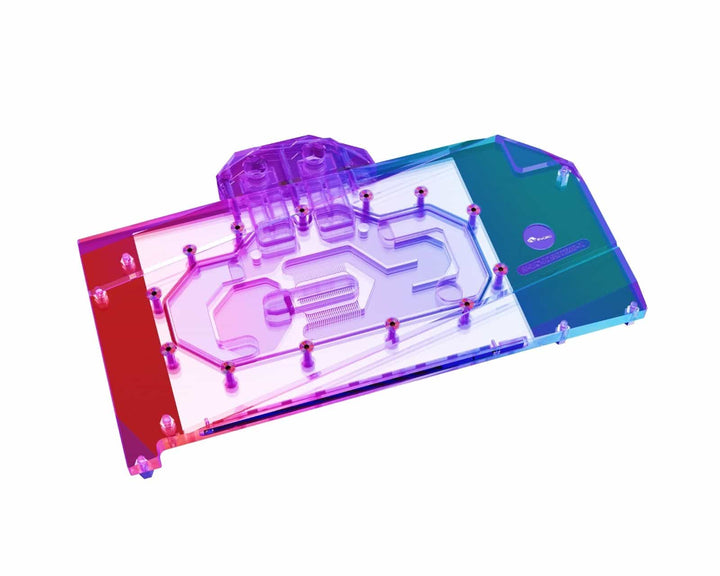 Bykski Full Coverage GPU Water Block and Backplate for MSI GeForce RTX 4080 Gaming X Trio (N-MS4080TRIO-X)