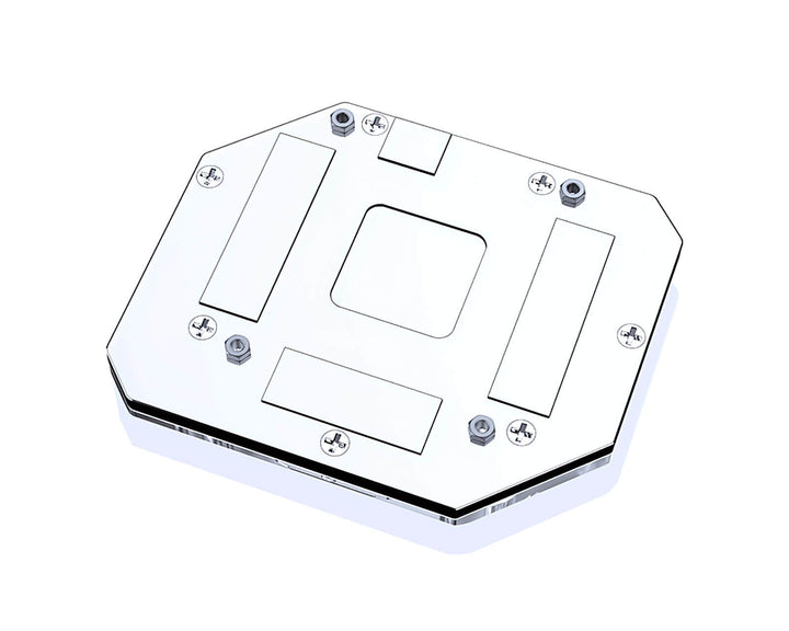 Bykski GPU Backside Water Block for Nvidia RTX 3090 Video Memory (B-3090TC-X)