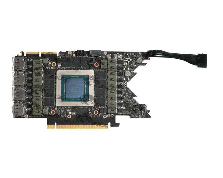 Bykski Full Coverage GPU Water Block w/ Integrated Active Backplate for Leadtek RTX A6000 (N-RTXA6000-TC)
