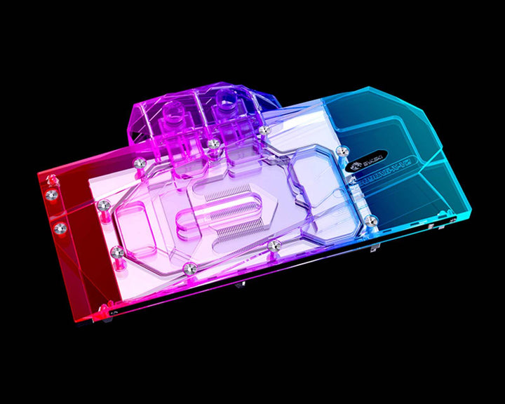 Bykski Full Coverage GPU Water Block and Backplate for Zotac RTX 3090 GAMING OC (N-ST3090XG-X-V2)