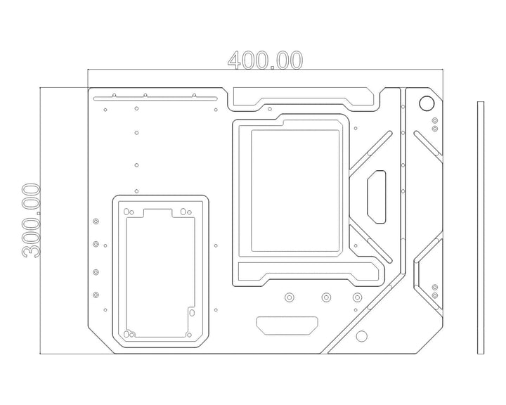 Bykski Professional Open Frame All-Aluminum Test Bench (B-CE-X)