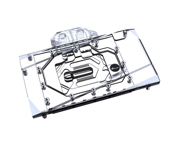 Bykski Full Coverage GPU Water Block and Backplate For PNY GeForce RTX 4090 24GB XLR8 Gaming VERTO EPIC-X RGB OC (N-PNY4090-X)