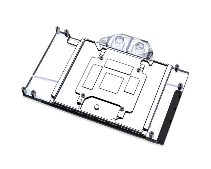 Bykski Full Coverage GPU Water Block and Backplate For PNY GeForce RTX4080 16GB XLR8 Gaming VERTO EPIC-X ARGB OC (N-PNY4080VERTO-X)