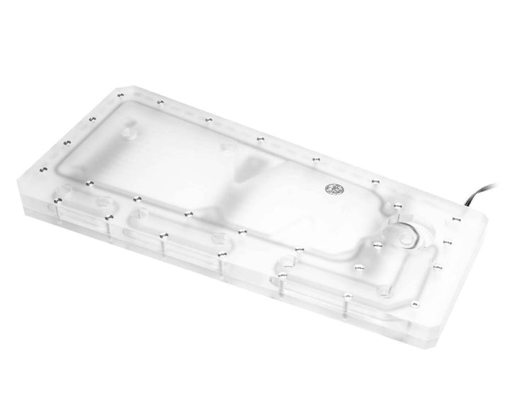 Bykski Distro Plate For InWin TOU2.0 - PMMA w/ 5v Addressable RGB (RBW) (RGV-INW-TOU2.0)