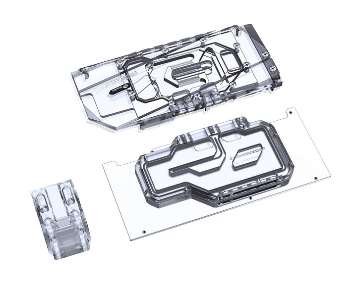 Bykski Full Coverage GPU Water Block w/ Integrated Active Backplate for Zotac RTX 3090 GAMING OC (N-ST3090XG-TC)