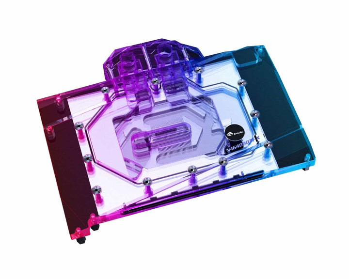 Bykski Full Coverage GPU Water Block and Backplate for Colorful iGame Battle-Ax GeForce RTX 4090 Deluxe Edition (N-IG4090ZF-X)