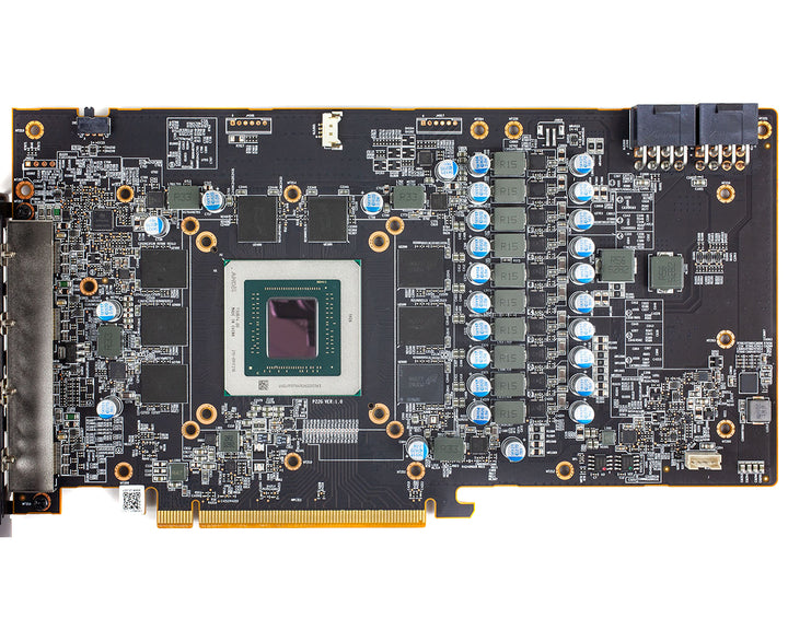 Bykski Full Coverage GPU Water Block for PowerColor Radeon 5700XT Red Devil  - Clear W/ RBW (A-DL5700XTDEVIL-X)