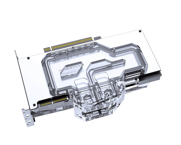 Bykski Full Coverage GPU Water Block w/ Integrated Active Backplate for AIC Reference RTX 3090 (N-RTX3090H-TC-V2)
