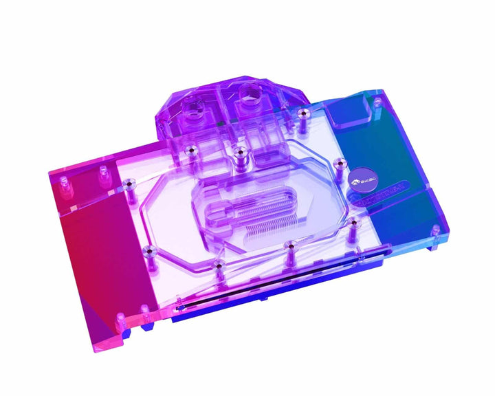 Bykski Full Coverage GPU Water Block and Backplate for Zotac Gaming GeForce 4070Ti OC (N-ST4070TIXG-X)