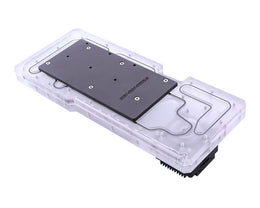 Bykski Distro Plate For InWin TOU1.0 - FROSTED PMMA w/ 5v Addressable RGB (RBW) - Pump Included (RGV-INW-TOU1.0-P-F-K))
