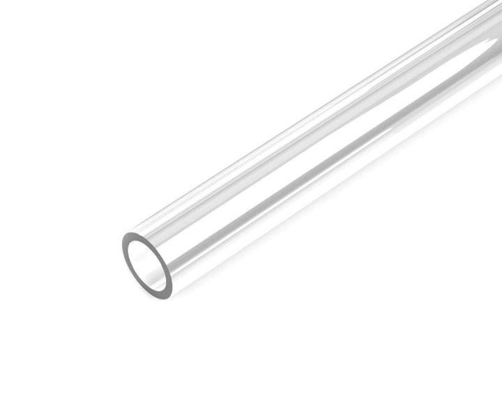 Bykski 12mm ID x 16mm OD Rigid PETG Tube - 2x 750mm - Clear