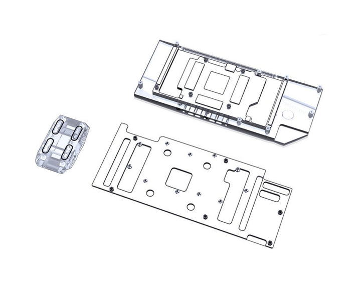 Bykski Full Coverage GPU Water Block with Integrated Backplate For MSI RTX 3090 VENTUS (N-MS3090VES-TC-V2)