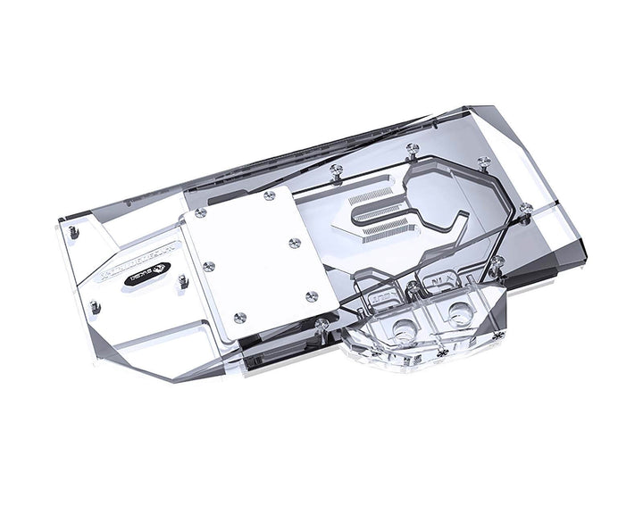 Bykski Full Coverage GPU Water Block and Backplate for MSI RTX 3080/3090 GAMING X TRIO (N-MS3090TRIO-X)