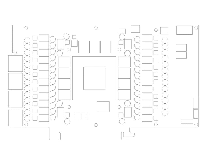 Bykski Full Coverage GPU Water Block and Backplate for GALAXY GeForce RTX 4090 Xingyao (N-GY4090XY-X)