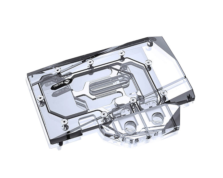 Bykski Full Coverage GPU Water Block and Backplate for RTX 3060Ti/3070 Founders Edition (N-RTX3070FE-X)
