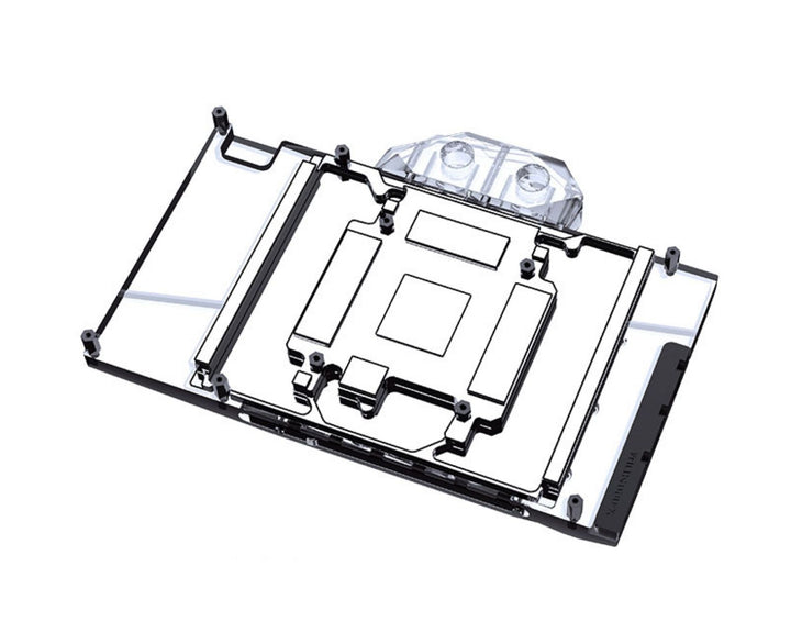 Bykski Full Coverage GPU Water Block and Backplate For MAXSUN GeForce RTX 4090 Turbo24G (N-MX4090TB-X)