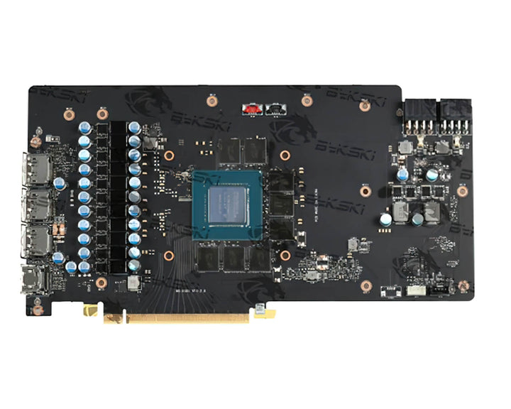 Bykski Full Coverage GPU Water Block and Backplate for MSI RTX 3060/3070 Gaming X Trio (N-MS3070TITRIO-X)