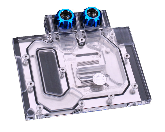 Bykski Full Coverage GPU Water Block for MSI GTX 1060 AERO  - Clear W/ RBW (N-MS1060AERO-X)