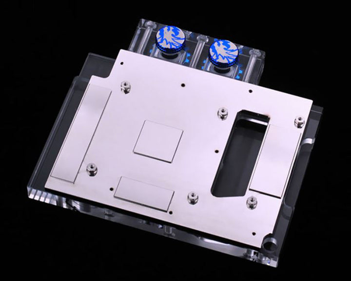 Bykski Full Coverage GPU Water Block for MSI GTX 1060 AERO  - Clear W/ RBW (N-MS1060AERO-X)