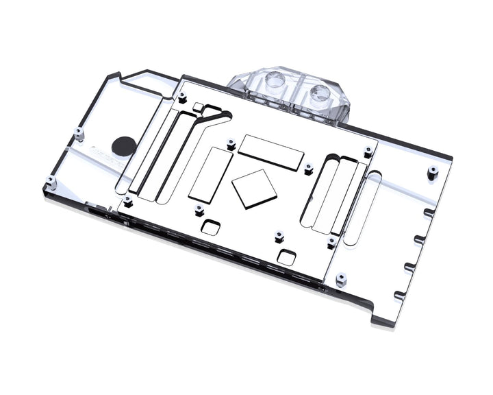 Bykski Full Coverage GPU Water Block and Backplate for PowerColor RX 6750 XT Red Devil (A-PC6750XT-X)
