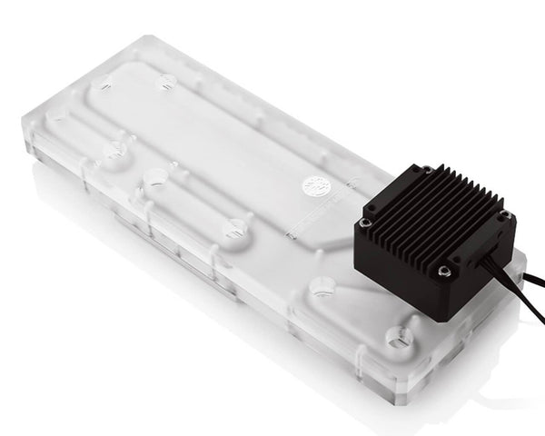 Bykski Distro Plate For Antec DF500 - Frosted PMMA w/ 5v Addressable RGB (RBW) (RGV-Antec-DF500-P-F-K)