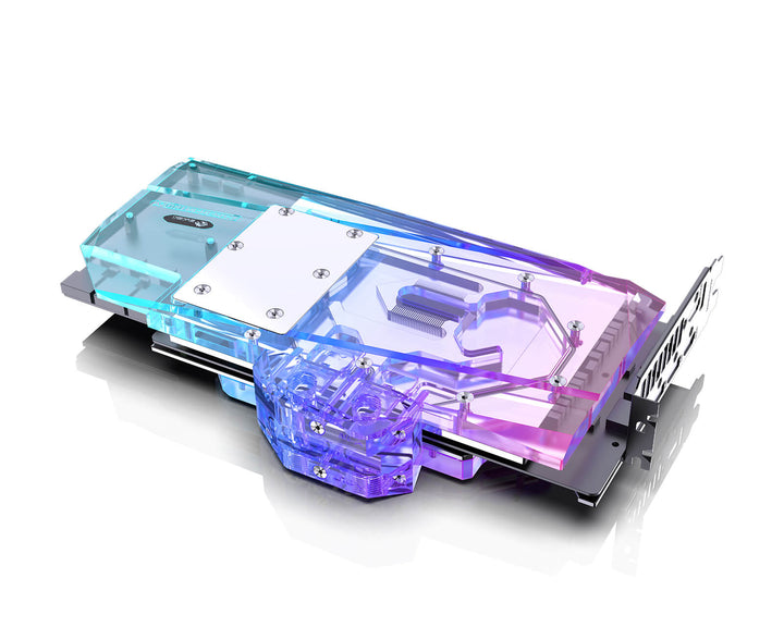 Bykski Full Coverage GPU Water Block w/ Integrated Active Backplate for MSI RTX 3090 GAMING X TRIO (N-MS3090TRIO-TC)