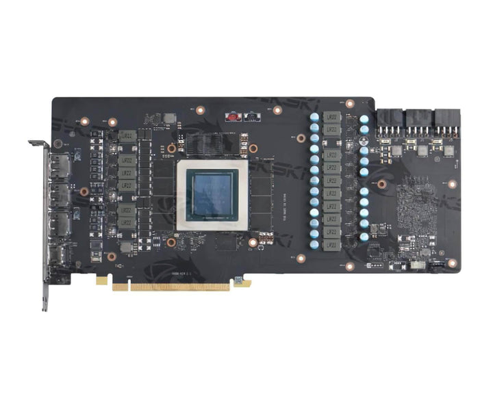 Bykski Full Coverage GPU Water Block and Backplate for MSI RTX 3080/3090 GAMING X TRIO (N-MS3090TRIO-X)