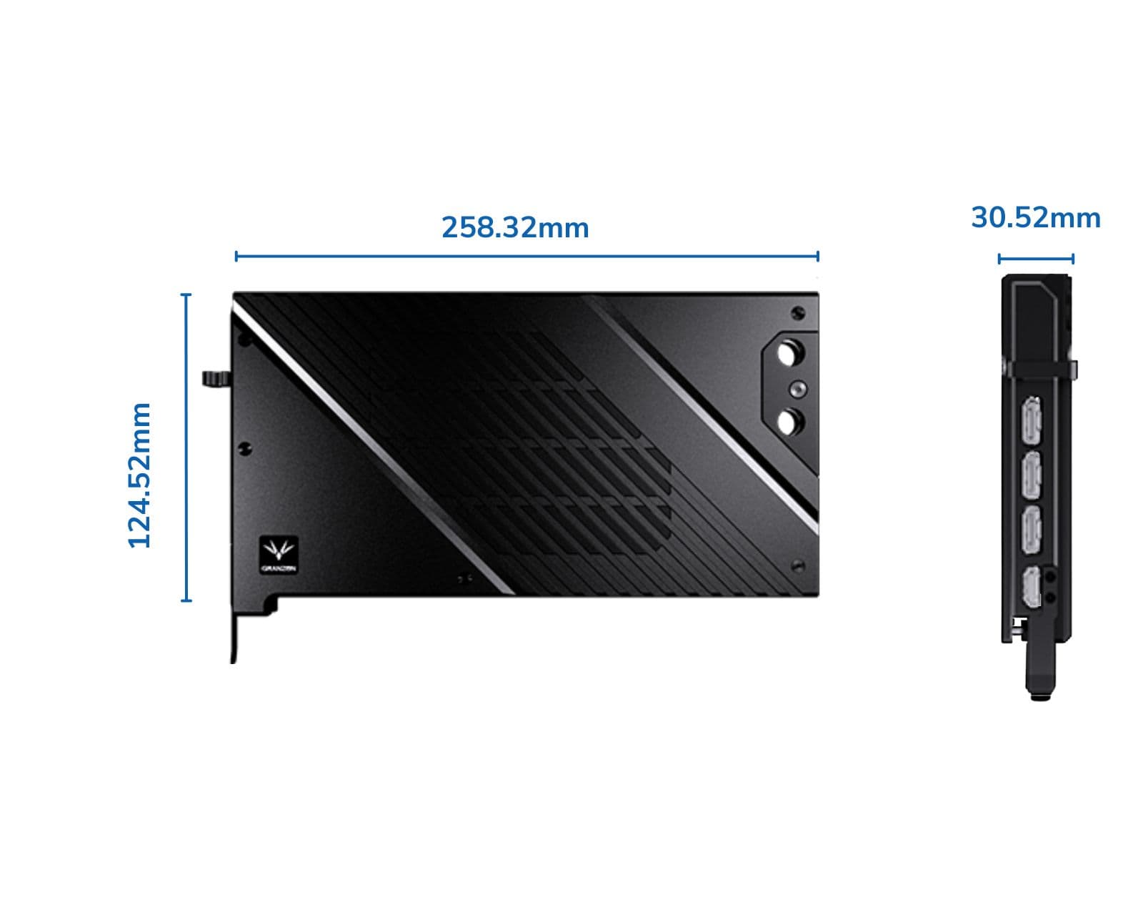 Granzon Full Armor GPU Water Block and Backplate For ZOTAC
