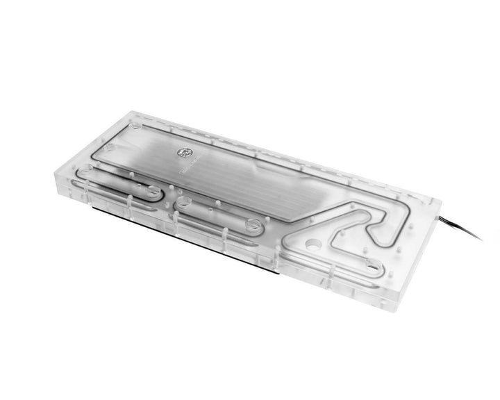 Bykski Distro Plate For Lian Li PC-011 - Frosted PMMA w/ 5v Addressable RGB (RBW) (RGV-LAN-011-P-F-K)