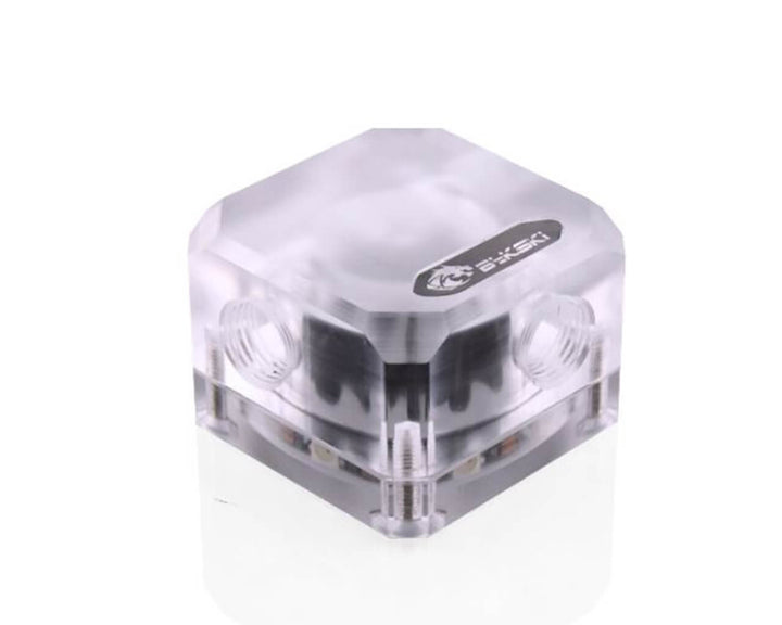 Bykski 3-Way Flow Indicator - Frosted w/ 5v Addressable RGB (RBW) (B-FMpa-V3-X)