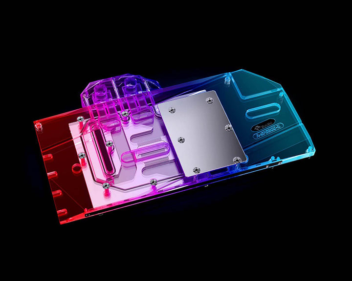 Bykski Full Coverage GPU Water Block and Backplate for Sapphire RX 6800 Super Platinum (A-SP6800-X)