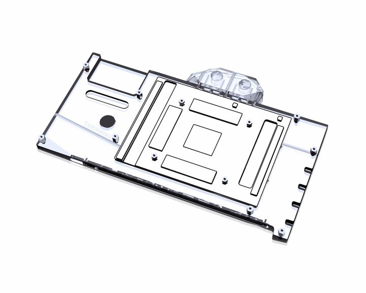 Bykski Full Coverage GPU Water Block and Backplate for ASUS TUF Gaming Radeon RX 7900 XT OC (A-AS7900XTX-X)