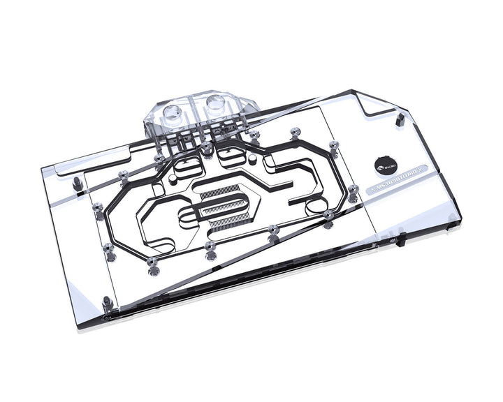 Bykski Full Coverage GPU Water Block and Backplate for MSI RTX 3090Ti GAMING X TRIO 24G (N-MS3090TITRIO-X)