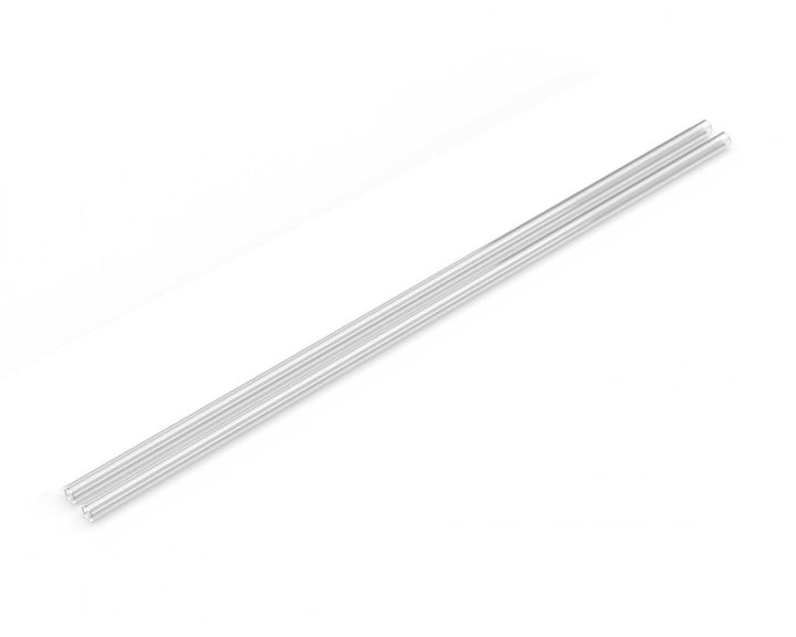 Bykski 12mm ID x 16mm OD Rigid PETG Tube - 2x 750mm - Clear