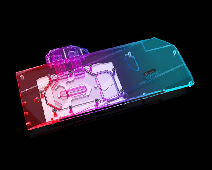 Bykski Full Coverage GPU Water Block and Backplate for Asrock RX 6800/6900 XT (A-AR6900XT-X)