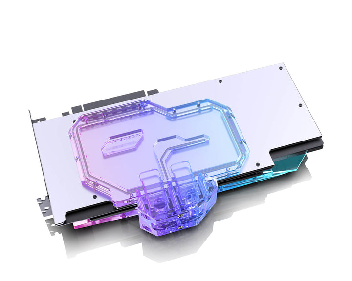 Bykski Full Coverage GPU Water Block w/ Integrated Active Backplate for MSI RTX 3090 GAMING X TRIO (N-MS3090TRIO-TC)